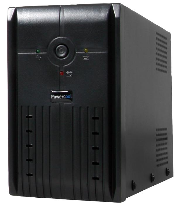 Powercool Smart UPS 850 VA 480Watt 2x UK Sockets UPS