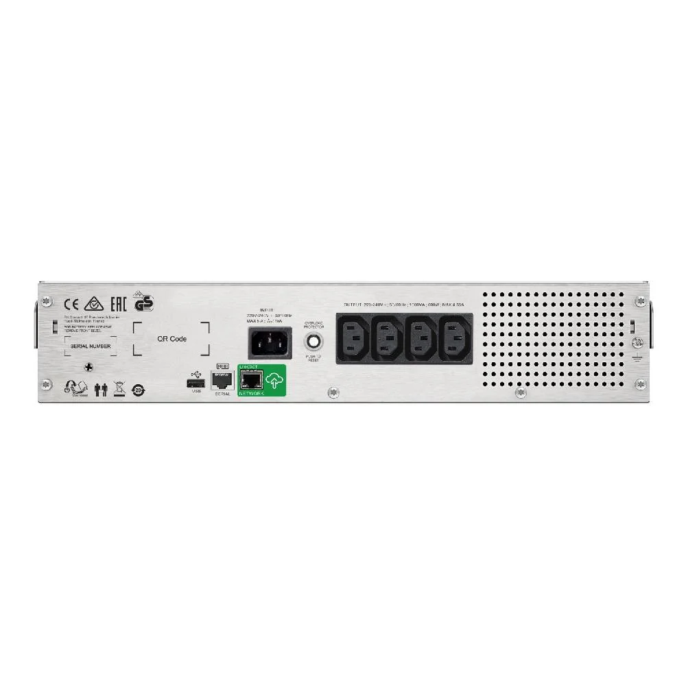 APC SMART-UPS C 1500VA LCD RM 2U 230V WITH SMARTCONNECT IN SMC1500I-2UC - Image 2