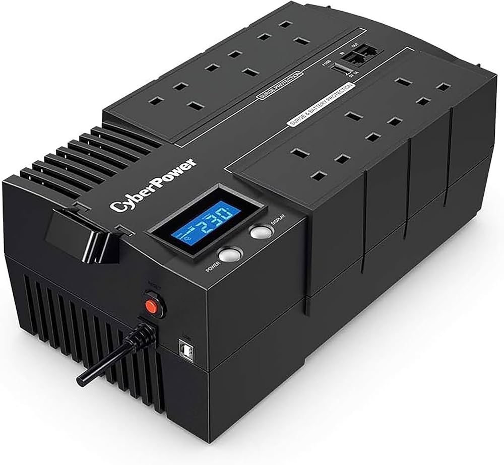 CyberPower BR700ELCD-UK 700VA/420W BRICS LCD Series UPS