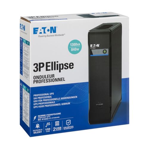 Eaton 3P Ellipse 1300VA 840Watt USB IEC - Image 3