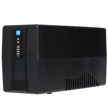 PowerSmart 500VA UPS side view for gaming console surge protection